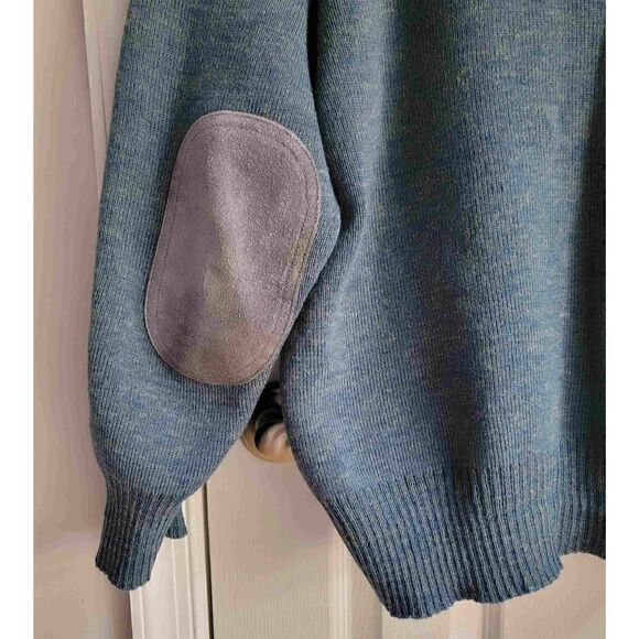 Ireland Men Wool Elbow Patches Sweater XL - Picture 8 of 10